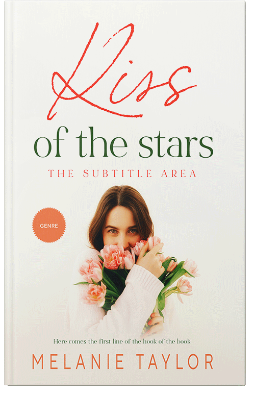 Front view of Merino #10975 - Premade Romance Book Cover