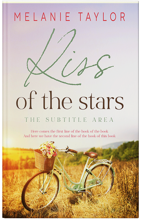 Front view of Premade Romance Book Cover - Pearl Bush