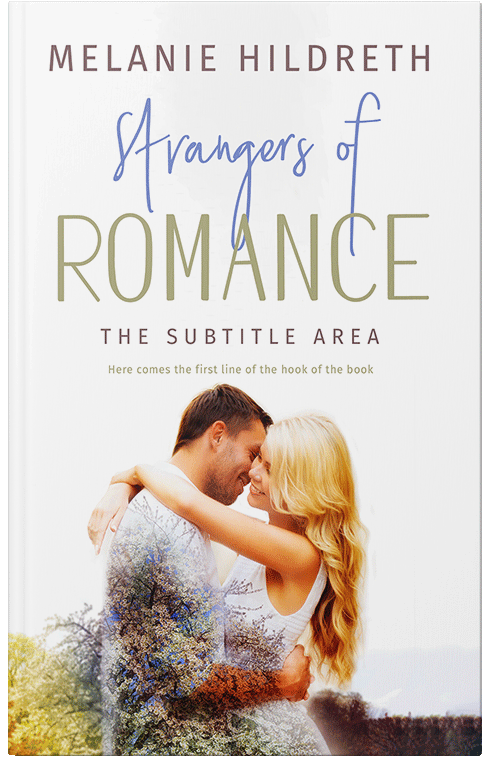Front view of Premade Romance Book Cover - Pearl Bush