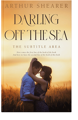 Pre Made Book Cover Cocoa Brown