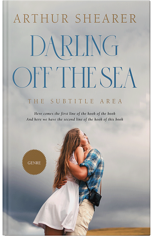 Front view of Cloud #11008 - Premade Romance Book Cover