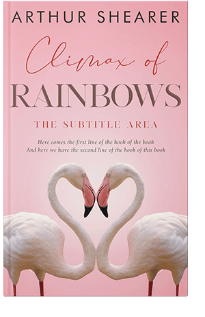 Pre Made Book Cover Beauty Bush