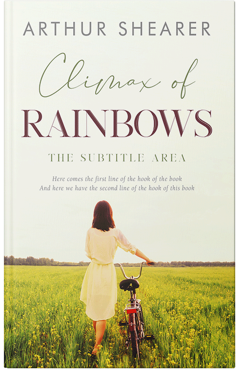 Front view of Premade Romance Book Cover - Bianca