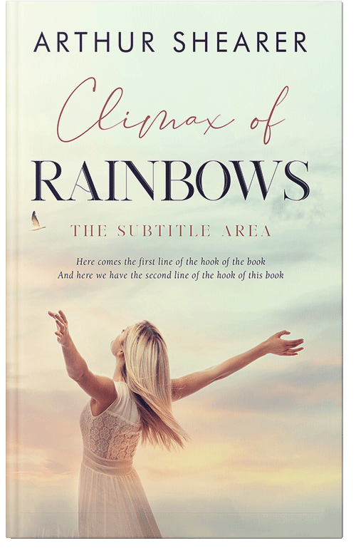 Front view of Premade Romance Book Cover - Aths Special