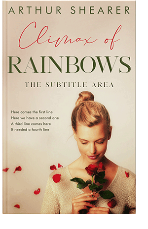 Pre Made Book Cover Double Spanish White