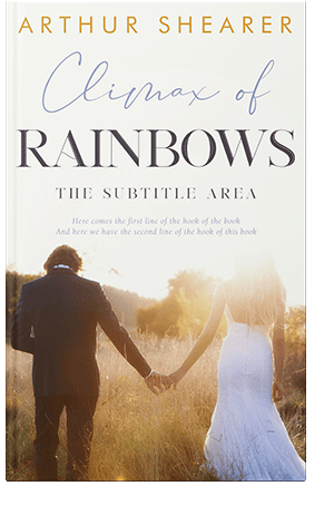 Pre Made Book Cover Pampas