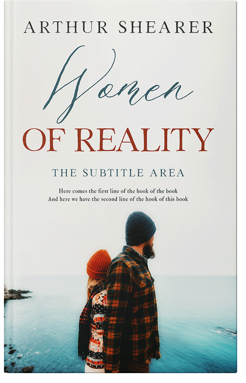 Front view of Gray Nurse #11025 - Premade Romance Book Cover