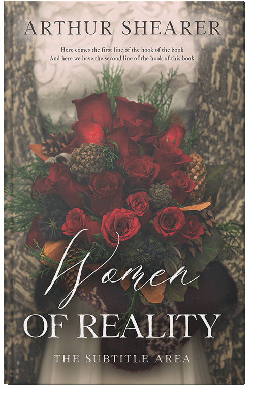 Front view of Premade Romance Book Cover - Armadillo