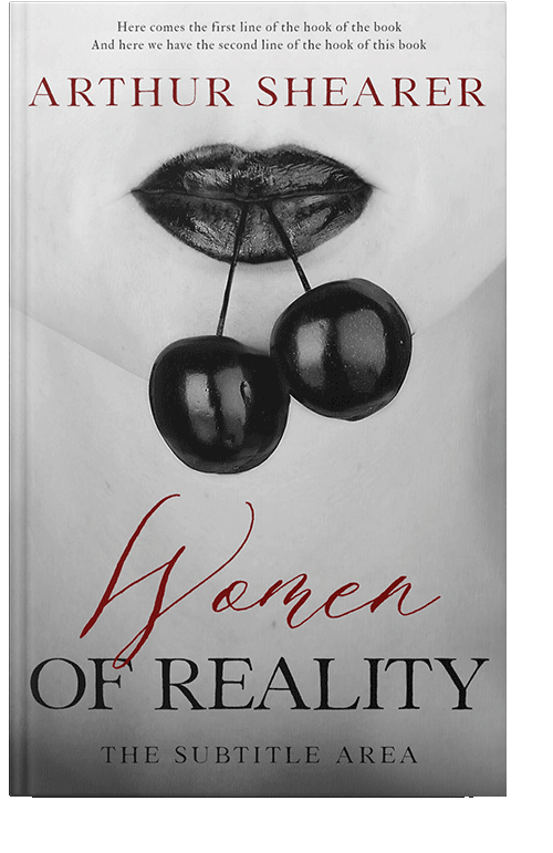 Front view of Silver #11033 - Premade Erotica Book Cover