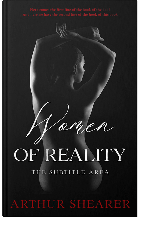 Front view of Cod Gray #11037 - Premade Erotica Book Cover