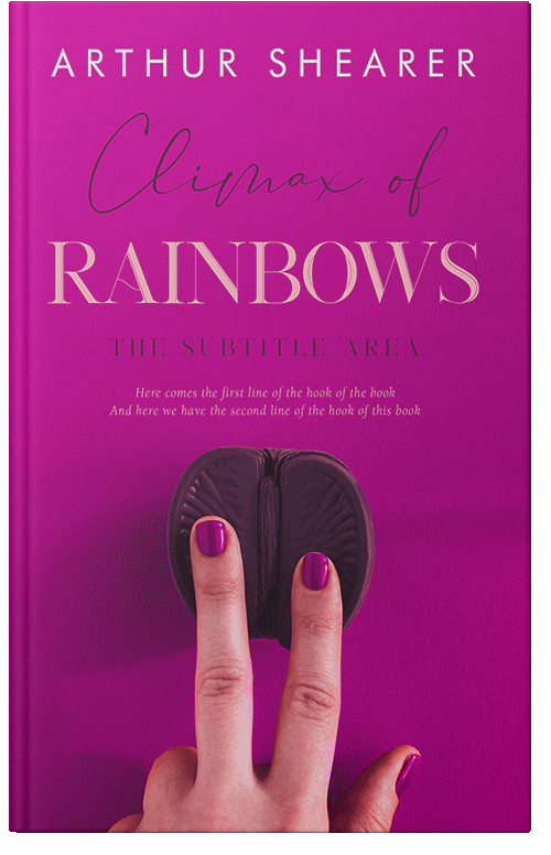 Front view of Lipstick #11043 - Premade Erotica Book Cover