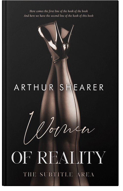 Front view of Premade Erotica Book Cover - Cod Gray