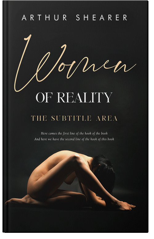 Front view of Cod Gray #11052 - Premade Erotica Book Cover