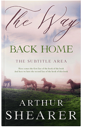 Pre Made Book Cover Green Kelp