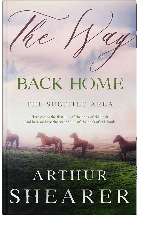 Front view of Green Kelp #11067 - Premade Poetry Book Cover