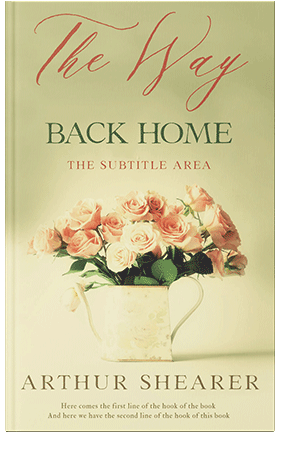 Pre Made Book Cover Hampton