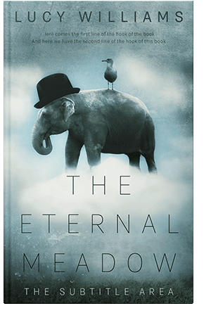 Pre Made Book Cover Cascade