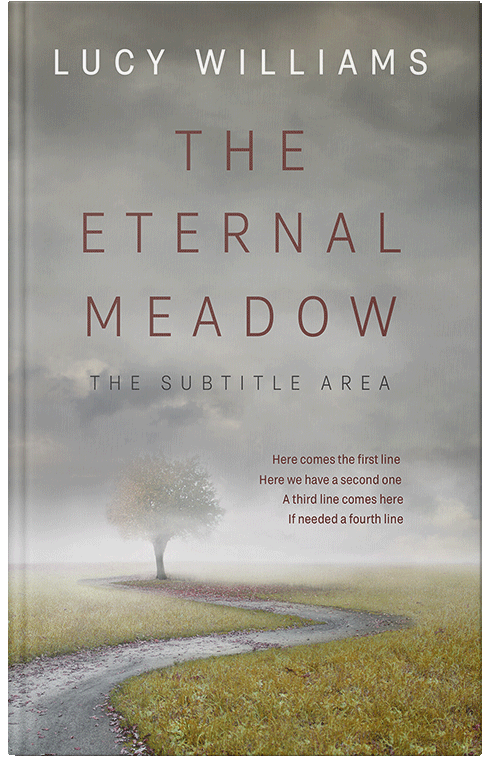 Front view of Premade Surreal Book Cover - Dawn