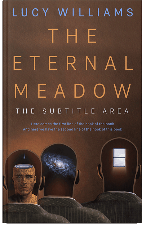 Front view of Cork #11090 - Premade Abstract Book Cover