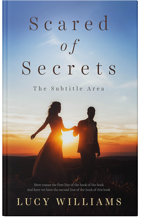 Front view of Premade Romance Book Cover - Thunder