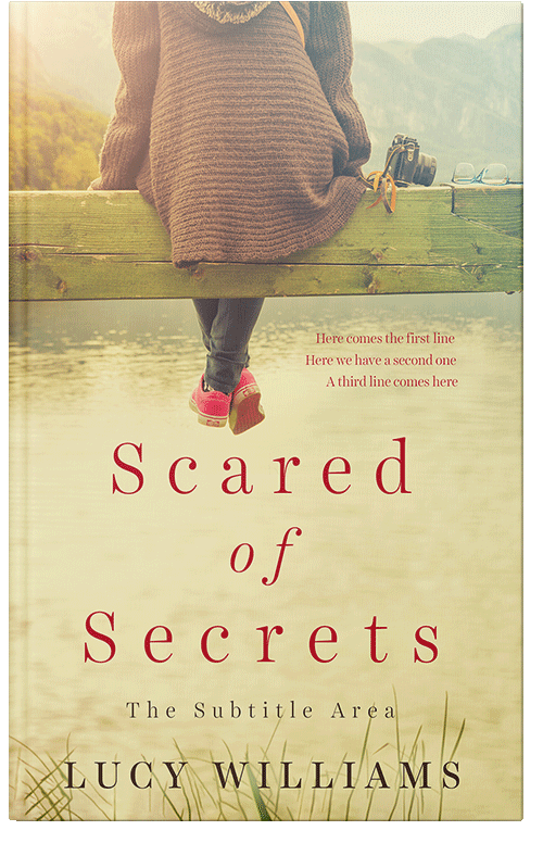 Front view of Premade Romance Book Cover - Chamois