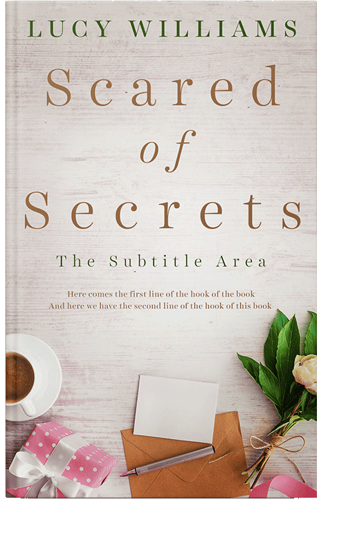 Front view of Pearl Bush #11101 - Premade Romance Book Cover