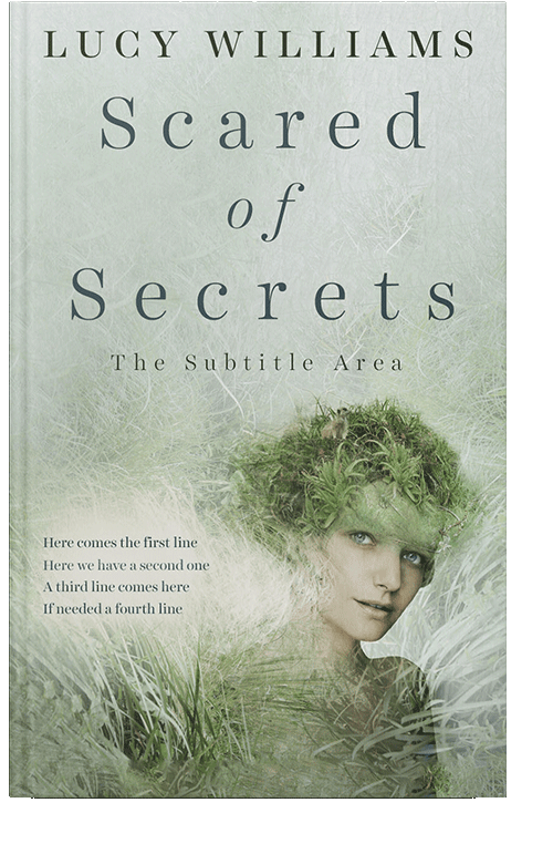 Front view of Clay Ash #11105 - Premade Fantasy Book Cover | BookCoverZone