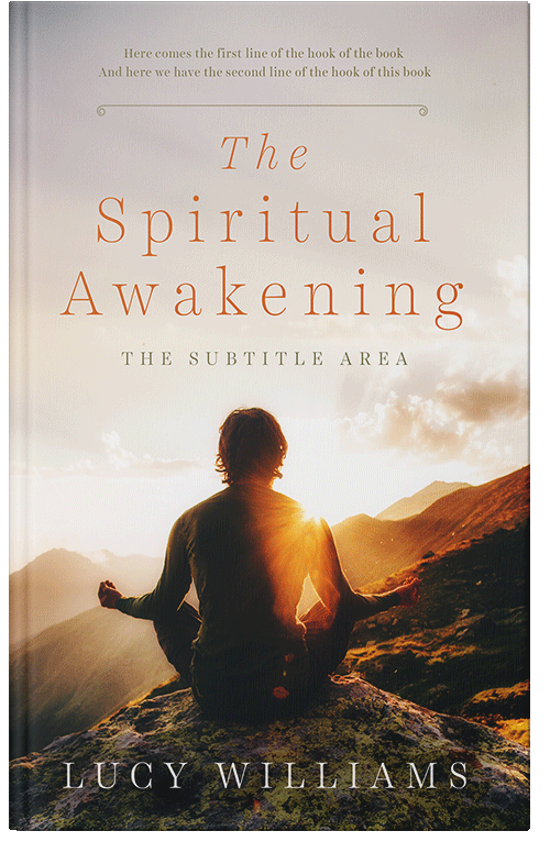 Front view of Premade Health & Mind & Body Book Cover - Zeus