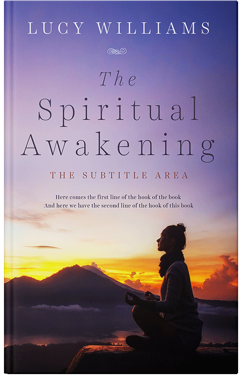 Front view of Premade Health & Mind & Body Book Cover - Chatelle