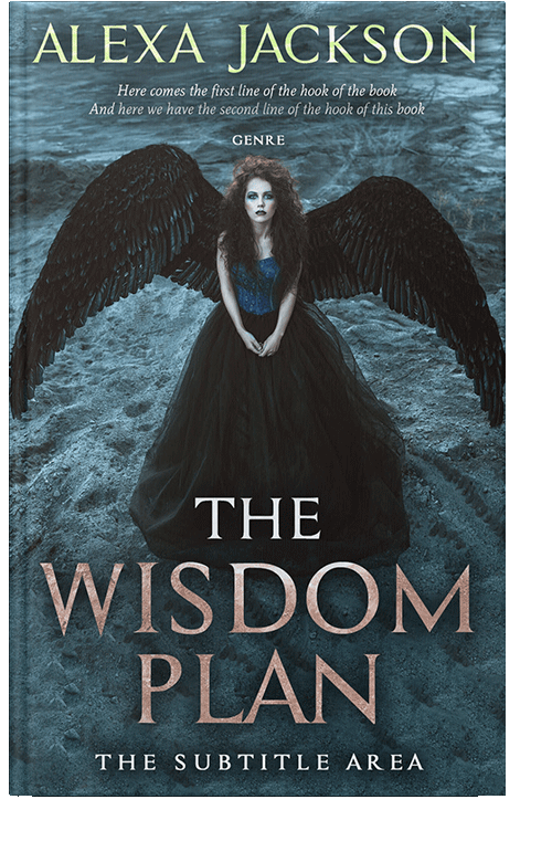 Front view of Outer Space #11124 - Premade Fantasy Book Cover