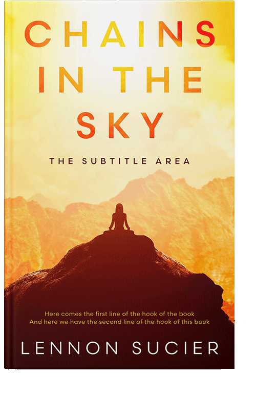 Front view of Mahogany #11132 - Premade Health & Mind & Body Book Cover