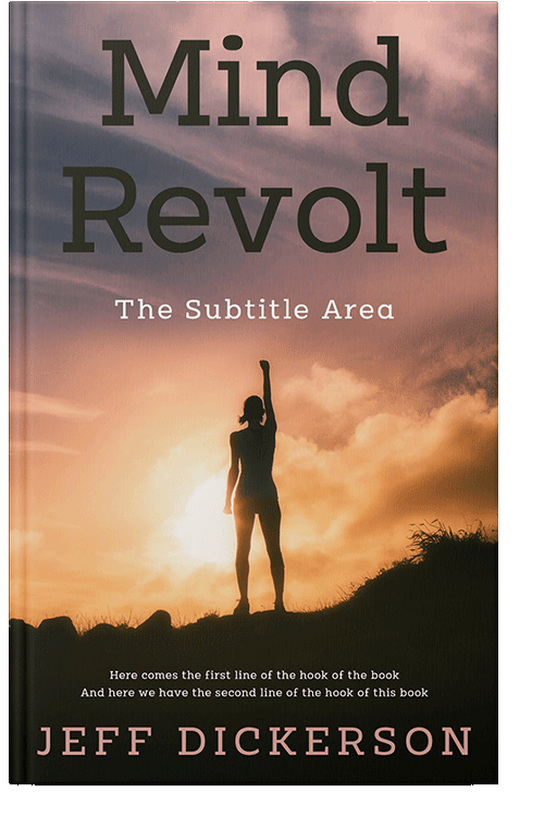 Front view of Sandal #11151 - Premade Health & Mind & Body Book Cover