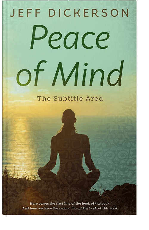 Front view of Sprout #11159 - Premade Health & Mind & Body Book Cover