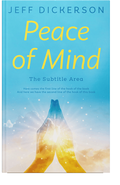 Front view of Raffia #11165 - Premade Health & Mind & Body Book Cover