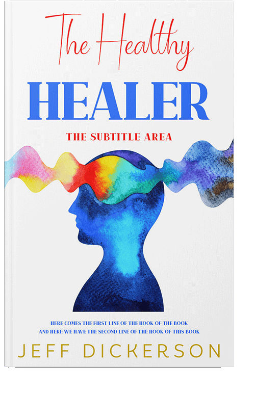 Front view of Mandys Pink #11170 - Premade Health & Mind & Body Book Cover