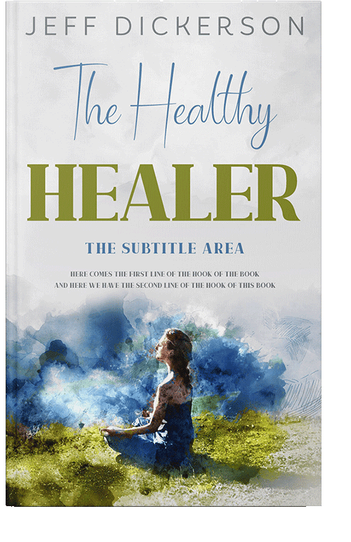 Front view of Gray Nurse #11174 - Premade Health & Mind & Body Book Cover