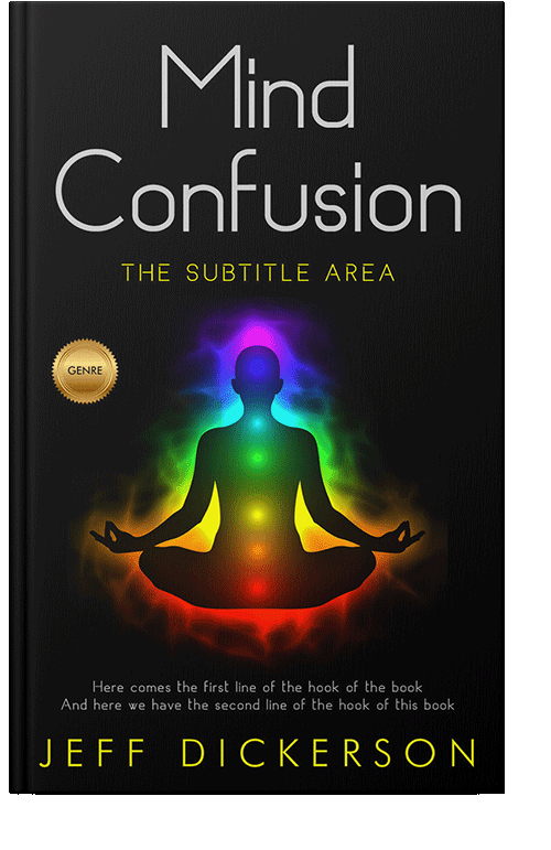 Front view of Cod Gray #11180 - Premade Health & Mind & Body Book Cover | BookCoverZone