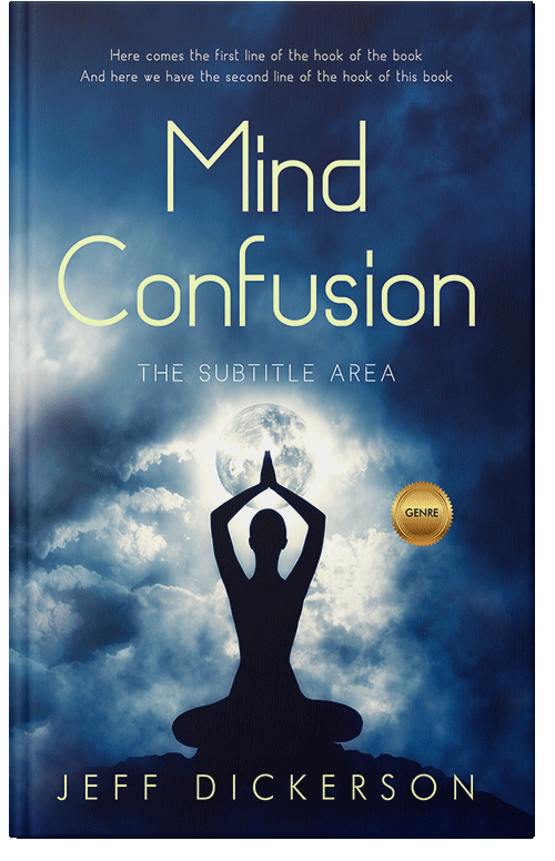 Front view of Biscay #11184 - Premade Health & Mind & Body Book Cover