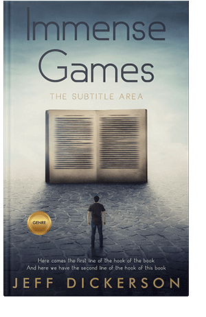 Pre Made Book Cover Kangaroo