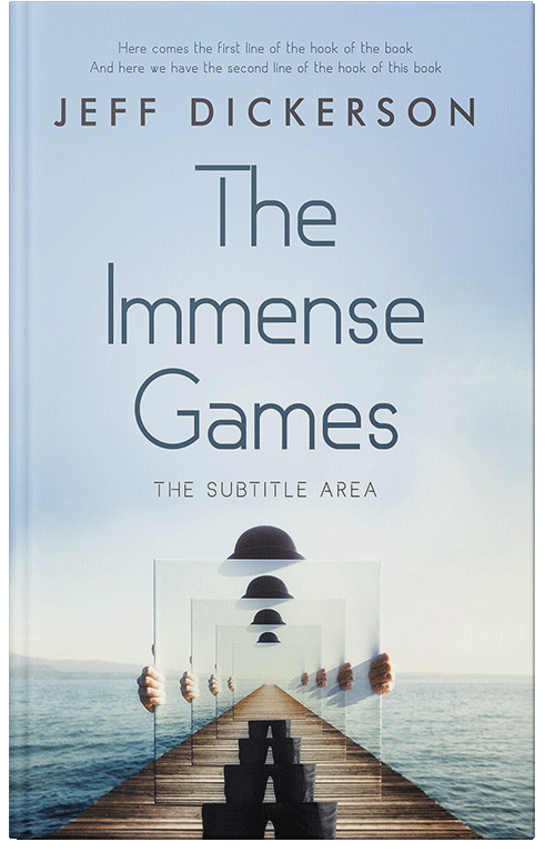 Front view of Premade Literary Fiction Book Cover - Botticelli