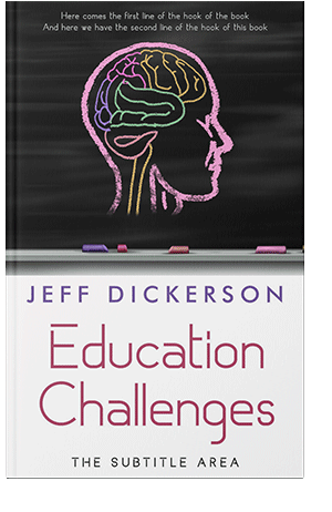 Pre Made Book Cover Lily