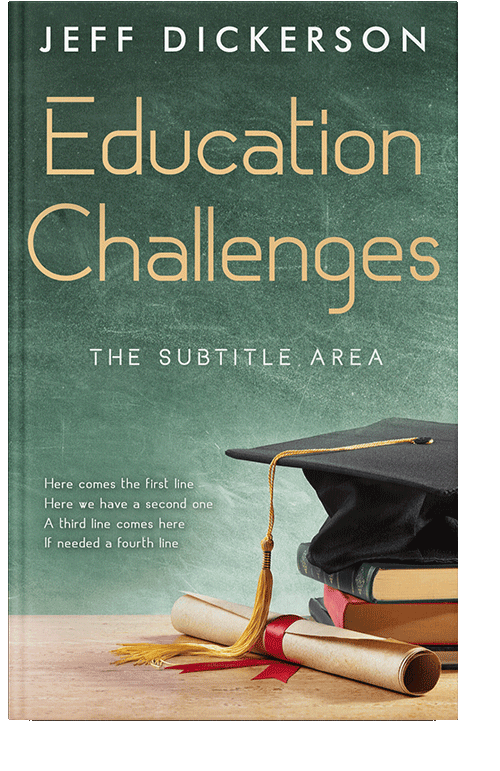 Front view of Como #11209 - Premade Self-Improvement & Self-Help Book Cover