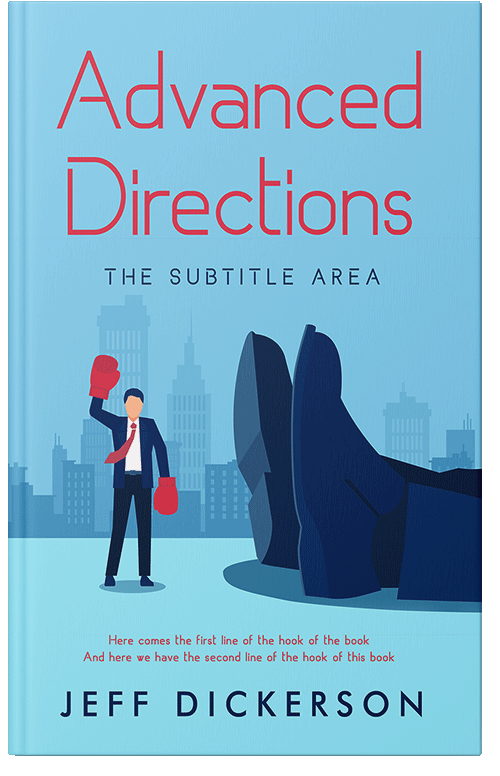 Front view of Seagull #11213 - Premade Business Book Cover