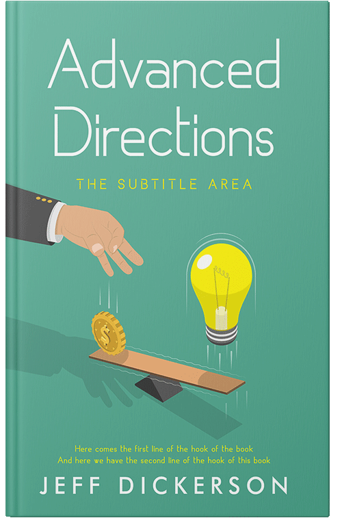 Front view of Premade Business Book Cover - Tradewind