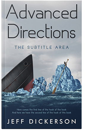 Pre Made Book Cover Cloud Burst