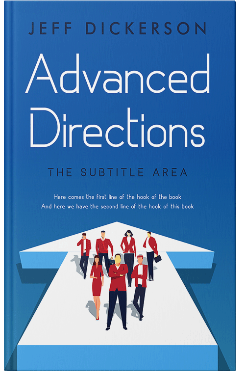 Front view of Premade Business Book Cover - Endeavour
