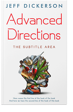 Pre Made Book Cover Outer Space