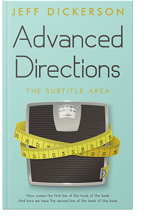 Pre Made Book Cover Aqua Island