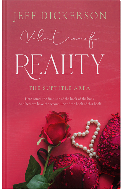 Front view of Brick Red #11242 - Premade Erotica Book Cover