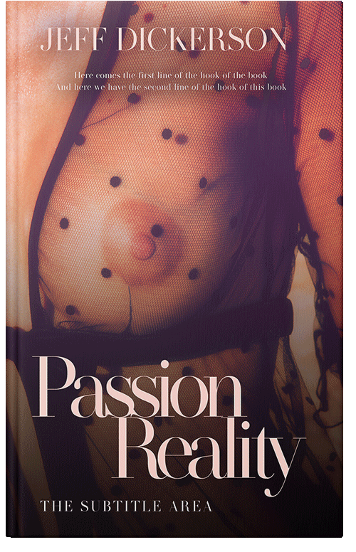Front view of Burning Sand #11261 - Premade Erotica Book Cover